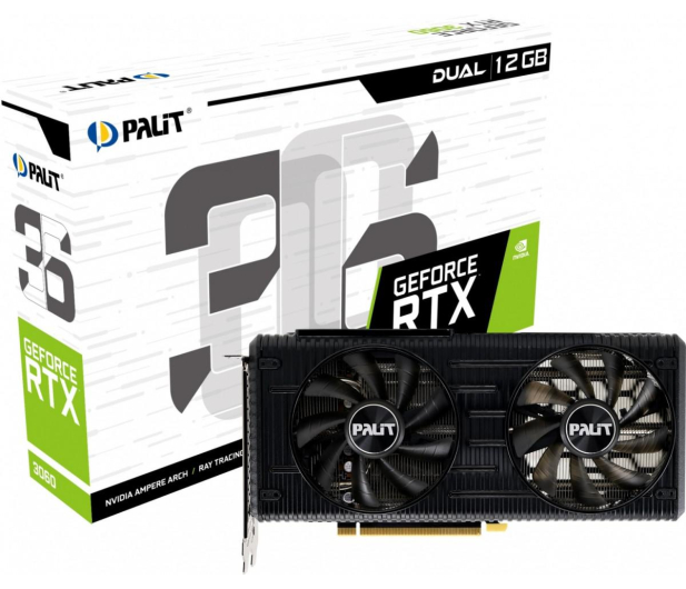 Palit GeForce RTX 3060 Dual LHR 12GB GDDR6 - 633455 - zdjęcie 9